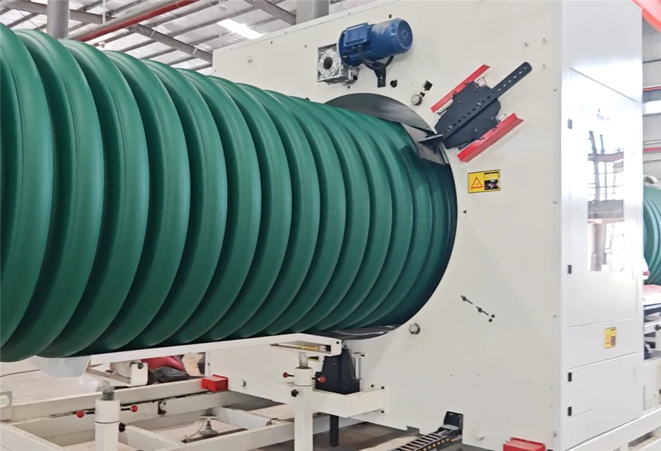 HDPE、PP、PVC Vertical Type Double Wall Corrugated Pipe Production Line best