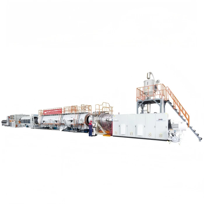 Large Diameter Water Supply and Gas Supply HDPE Pipe Extrusion Line
