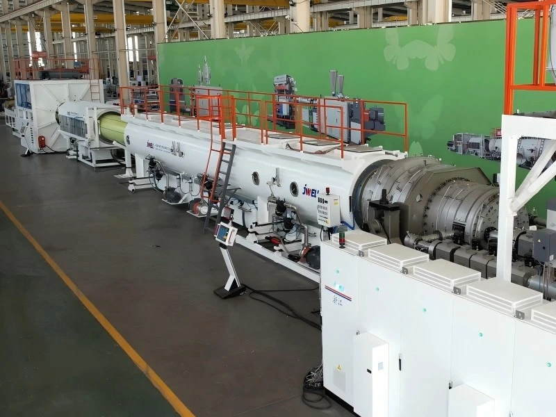 Large Diameter Water Supply and Gas Supply HDPE Pipe Extrusion Line suppliers