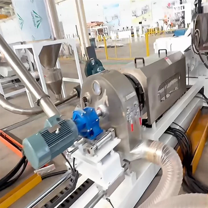 Twin Screw Extruder PVC Pelletizing Extrusion Line suppliers